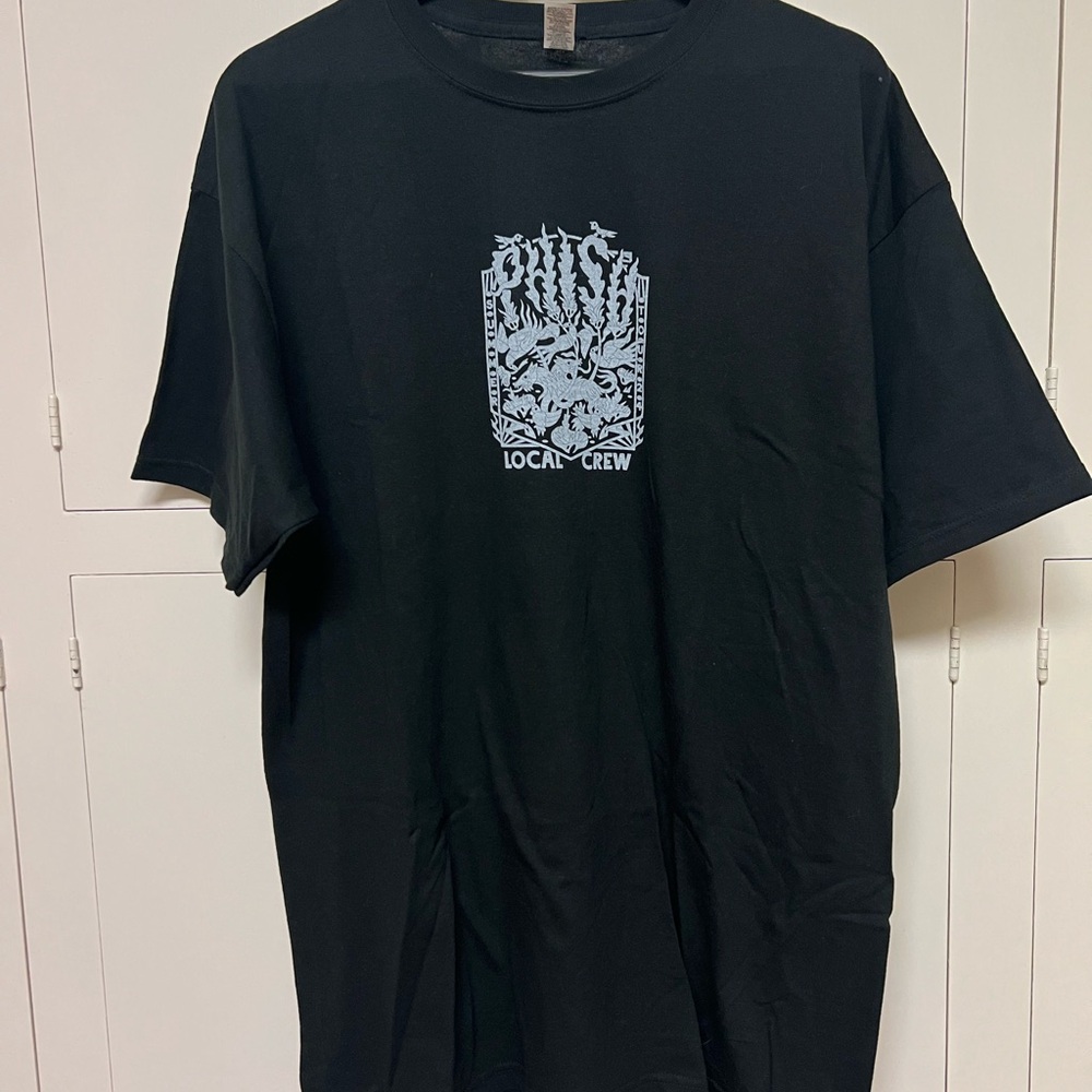 XL NEVER WORN Phish Local Crew 2024 Black Short Sleeve Tee
